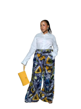 Lewa Luxurious Adire Crepe pants