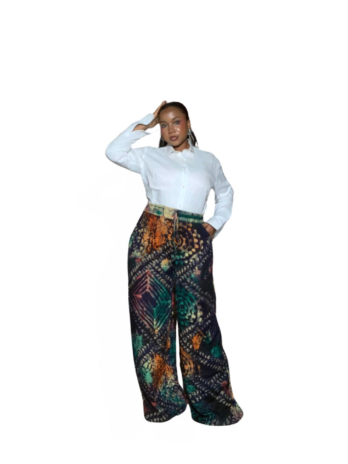 Lewa luxurious Adire Crepe pant